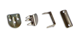 TH-03 Крючки для брюк "Gamma" 3 шипа 144 шт никель "Атекс" г. Пермь