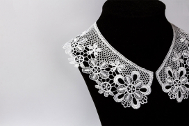 Гипюр "Gamma" воротник VGM-65-04 65мм 1 пара "Атекс" г. Пермь