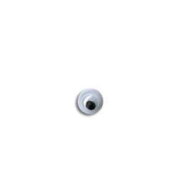 "HobbyBe" MER-3 Глаза круглые с бегающими зрачками d 3мм 100шт черно-белые "Атекс" г. Пермь