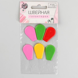 Нитковдеватель 6 шт разноцветный "Атекс" г. Пермь