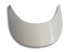 Козырек 55х178х57 "LD-59" гнутый 50шт белый "Атекс" г. Пермь