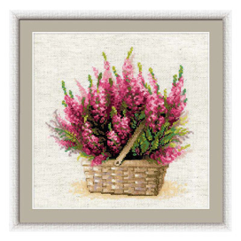 Набор для вышивания "RIOLIS" 1324 "Шотландский вереск" 25 х 25 см "Атекс" г. Пермь