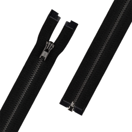 Молния металл ZIP 3B  70 см тип 3 черный никель разъёмная однозамковая "Gamma" "Атекс" г. Пермь