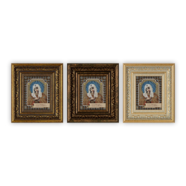 Рамка "Gamma" БМГ-01 10.1 х 12.6 см пластик со стеклом "Атекс" г. Пермь