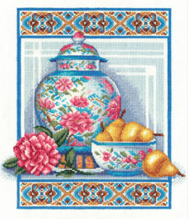 Н-0992 "Китайский фарфор" 28x33 см "Атекс" г. Пермь