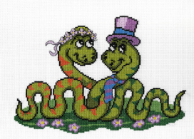 163 "Змеи. Первое свидание" 20х30 см "Атекс" г. Пермь