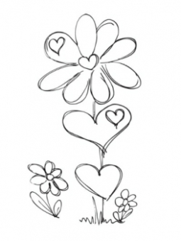 "Kaisercraft" Штамп силиконовый Love Bud, упаковка 6х8 см KC-CS947 "Атекс" г. Пермь