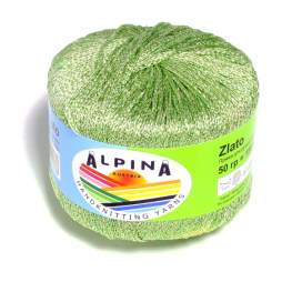 Пряжа ALPINA "ZLATO", 50 г  "Атекс" г. Пермь