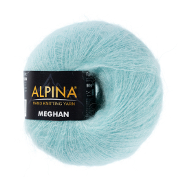Пряжа ALPINA"МЕГАН" / "MEGHAN" 73% кид мохер, 27% нейлон 50 г 390 м ± 10 м "Атекс" г. Пермь