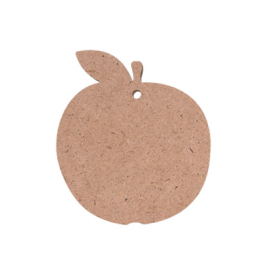 MDF-012 "яблоко" МДФ 12х14х0.6см "Атекс" г. Пермь