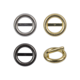 Пуговица металлическая "Gamma" MB 0203 18 " ( 11 мм) 24 шт СК/Распродажа "Атекс" г. Пермь