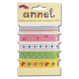 12 мм Набор атласных лент CRS "Annet" "Атекс" г. Пермь