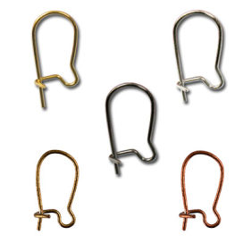 Швензы для бисера DC-074/10 15 мм 10 шт "Zlatka" "Атекс" г. Пермь