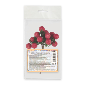 "Blumentag" VDD-110 Декоративные элементы 12 шт 10 см 01 ягоды "Атекс" г. Пермь