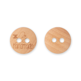 Пуговицы деревянные "BLITZ" DRN 0069 20 " ( 12 мм) 24 шт "Атекс" г. Пермь