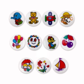 Пуговицы детские "Gamma" AY 9968 20 " ( 12 мм) 36 шт СК/Распродажа "Атекс" г. Пермь