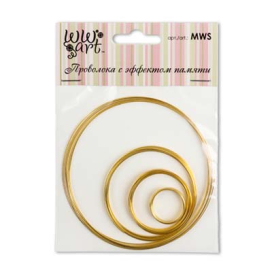 "WW-art" Проволока с эффектом памяти сталь MWS d 0.6 мм 4 шт "Атекс" г. Пермь