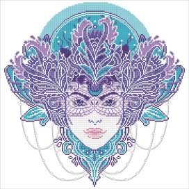 Кристальная (алмазная) мозаика "ФРЕЯ" ALV-113 "Богемный стиль" 50 х 50 см СК/Распродажа "Атекс" г. Пермь