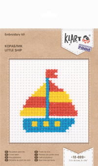 12-020 "Кораблик" 7.5 x 8.5 см "Атекс" г. Пермь