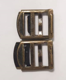 Пряжка регулировочная с движущ.частью бронза 100шт ФД "Атекс" г. Пермь
