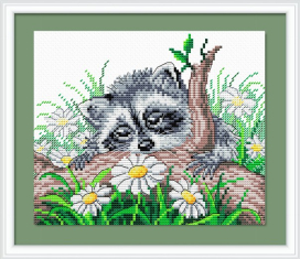 058 "Малыш Енот" 15х18 см "Атекс" г. Пермь