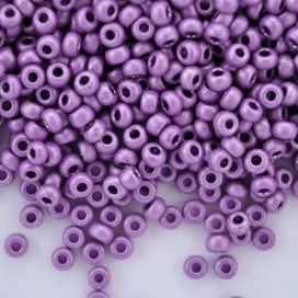 Бисер круглый 50г 10/0 MTM 18528/331-39001 сиреневый Preciosa Чехия "Атекс" г. Пермь