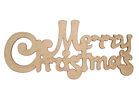 Декоративный элемент "Merry Christmas большой" 1 шт "Атекс" г. Пермь