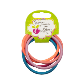 "CHERRY MARY" R6015 Набор резинок для волос 5 шт ассорти "Атекс" г. Пермь