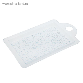 Пластиковая форма "Текстурный лист "Узор с завитками" "Атекс" г. Пермь