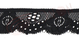 Кружево стрейч арт. №2 25 мм 10 м "Атекс" г. Пермь