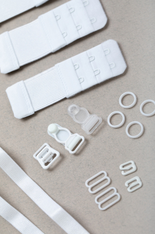 Застежка "BLITZ" ZPP-12 для чулок пластик 12 мм 20 шт "Атекс" г. Пермь