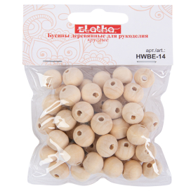 "Zlatka" дерево HWBE-14 14 мм 40 г светлое дерево "Атекс" г. Пермь