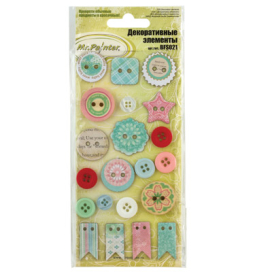 "Mr.Painter" BFS021 Декоративные элементы 21 шт "Атекс" г. Пермь