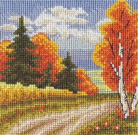 ПС-0727 "Багрянец осени" 17х17 см "Атекс" г. Пермь