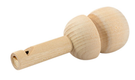 DE-034 "свисток" дерево 7х3.2 см "Атекс" г. Пермь