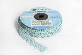 Гипюр  21мм 10м ±0.4 "GAMMA" GGM-2102 "Атекс" г. Пермь