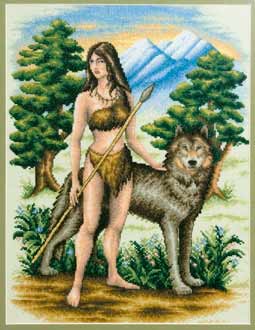 Ф-0714 "Охотница" 29х38.5 см "Атекс" г. Пермь