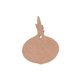 MDF-007 "луковица" МДФ 9х12х0.6см "Атекс" г. Пермь