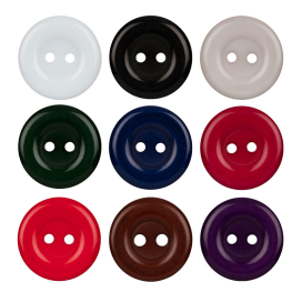 Пуговицы костюмные с проколами "BLITZ" DRN 0017 32" (20 мм) 24 шт "Атекс" г. Пермь