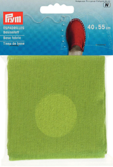 932407 Материал для верха эспадрилей, зеленый, 40*55 cм, Prym  "Атекс" г. Пермь