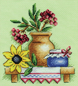 Н-0515 "Дары осени" 13.5x14 см "Атекс" г. Пермь