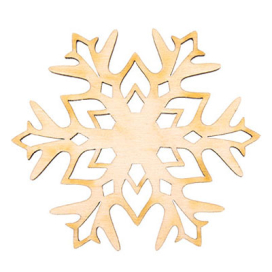 ВД-088 "Снежинка ажурная" фанера 8 см 2 шт "Атекс" г. Пермь