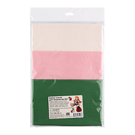 Набор тканей для творчества №1 55 см х 50 см 3 шт ассорти "Атекс" г. Пермь