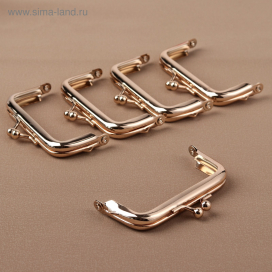 Фермуар «Прямоугольник» 7,5х5см под золото "Атекс" г. Пермь