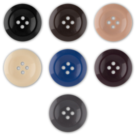 Пуговицы пальтовые/шубные "GAMMA" OXG 0018 40" (25 мм) 24 шт "Атекс" г. Пермь