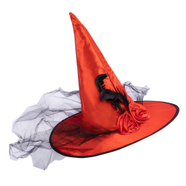 "BOOMZEE" PBZ-40 Колпак ведьмы красный с вуалью "Атекс" г. Пермь