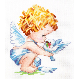 035-13 "Светлый Ангел!" 12 х 14 см "Атекс" г. Пермь