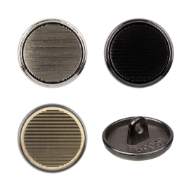 Пуговица металлическая "BLITZ" MB 0241 24 " ( 15 мм) 12 шт "Атекс" г. Пермь