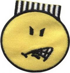Нашивка Displeased smile 12041143 "Атекс" г. Пермь