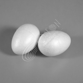 Фигурка из пенопласта "Яйцо" (60-65) х 95 мм 2 шт "Атекс" г. Пермь